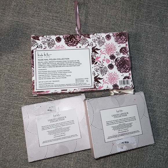 Nicole miller new bundle lipstick /lipgloss and nail polish - Picture 4 of 4